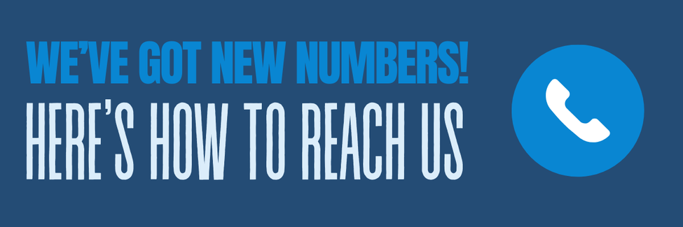 New Phone Numbers Header